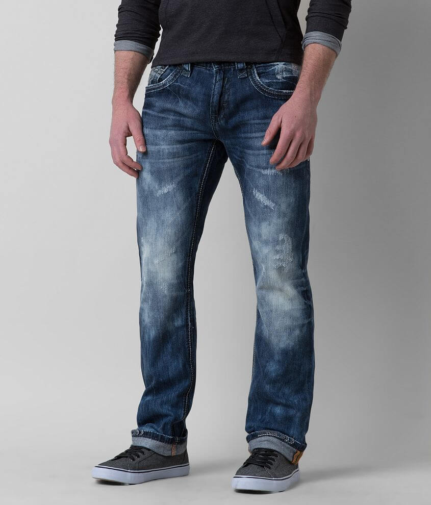Rock Revival Flann Relaxed Straight 17 Jean front view