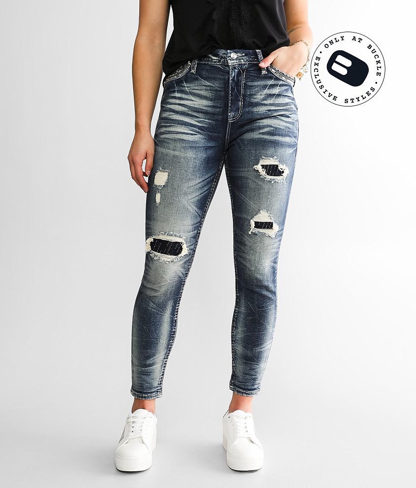 Rock Revival Cyrus Ultra High Curvy Skinny Jean front view