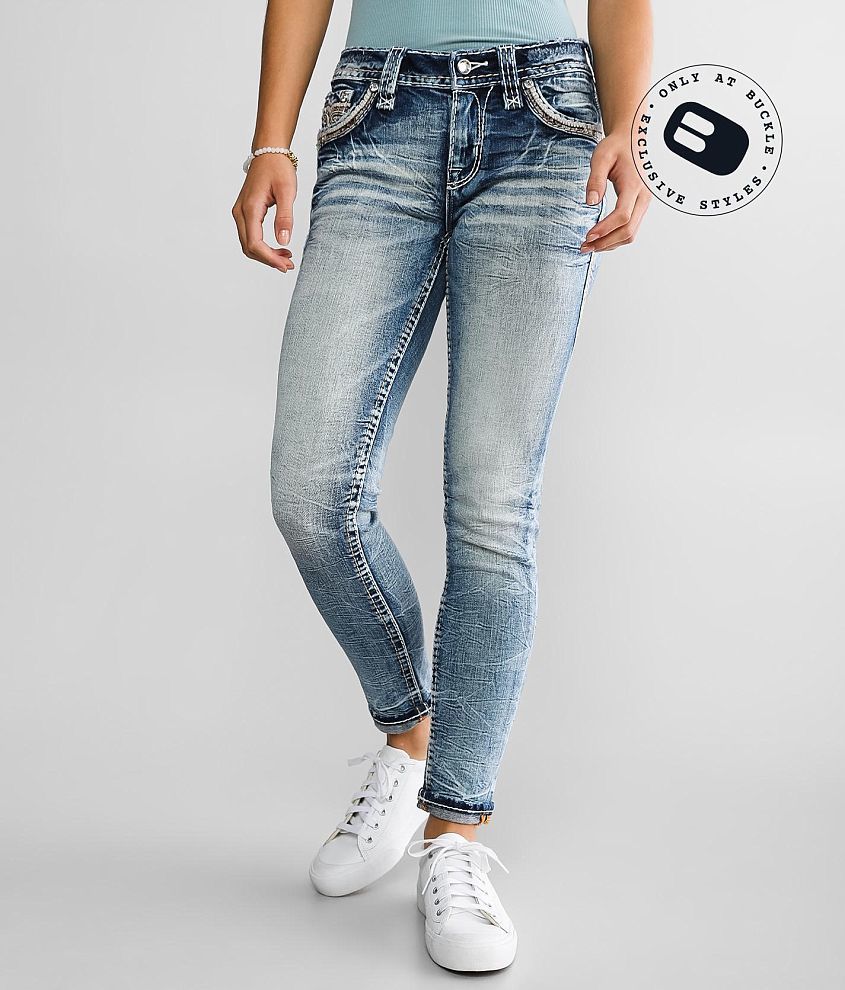 Rock Revival Dellah Ankle Skinny Stretch Jean front view