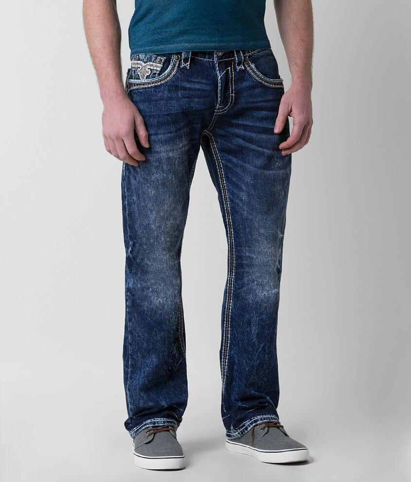 Rock Revival Beal Relaxed Straight Jean front view