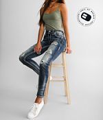 【M.reina♪】 Rock Revival Reina Mid-Rise Skinny Stretch Jean - Women's