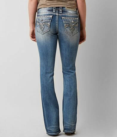 Rock Revival Sargon Easy Boot Stretch Jean BACK