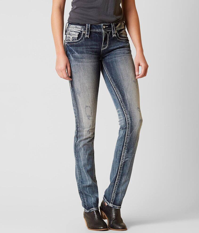 Rock Revival Sargon Straight Stretch Jean front view