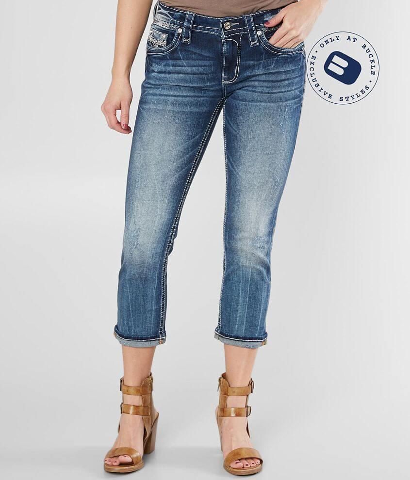 Rock Revival Celinda Easy Stretch Cropped Jean front view