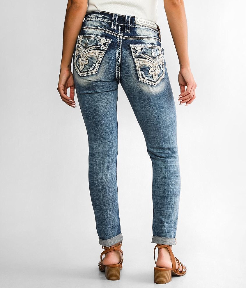 Delu Low Rise Ankle Skinny Jean