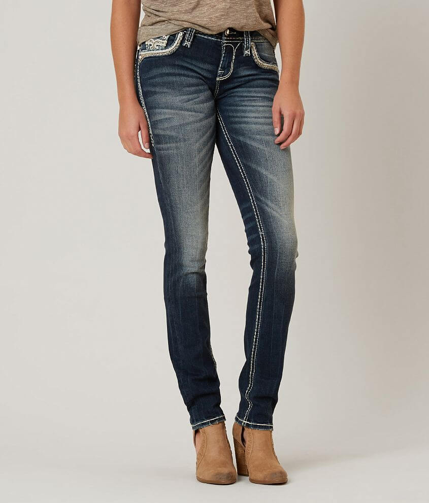 Rock Revival Yadra Straight Stretch Jean front view