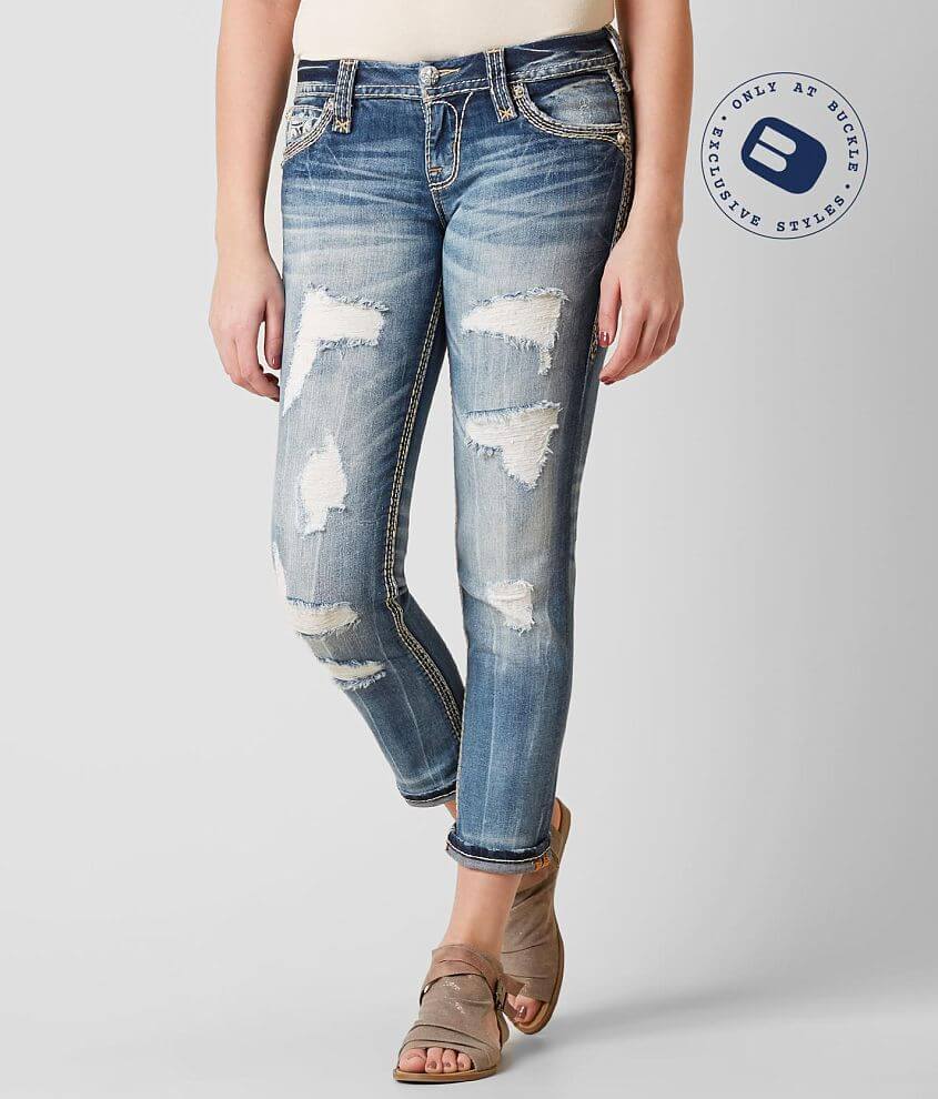 Rock Revival Yazhi Easy Stretch Cropped Jean front view