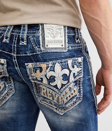 Rock Revival Zeke Slim Boot Stretch Jean BACK_POCKET