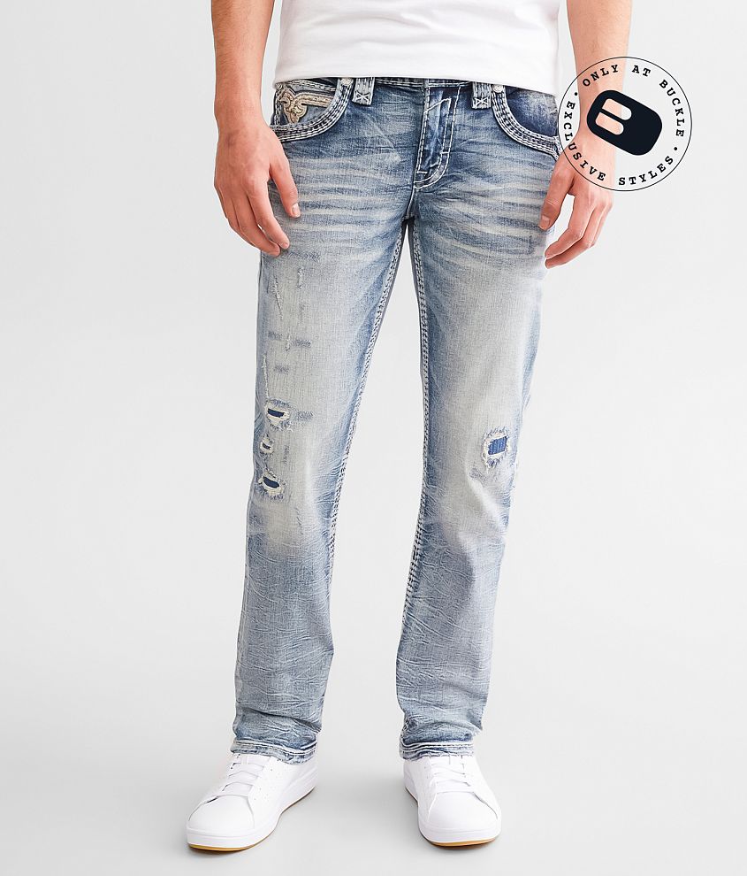 Rock Revival Lennon Slim Straight Stretch Jean front view