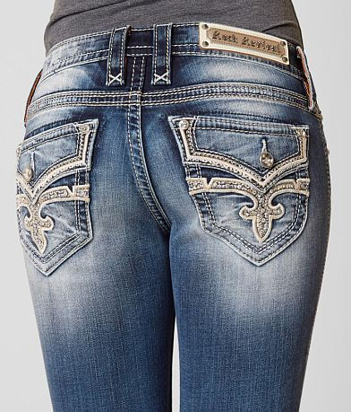 Rock Revival Effie Boot Stretch Jean back pocket view
