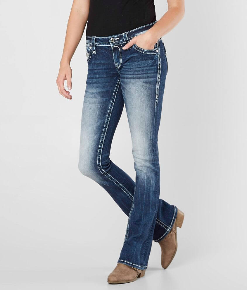 Rock Revival Leni Boot Stretch Jean front view