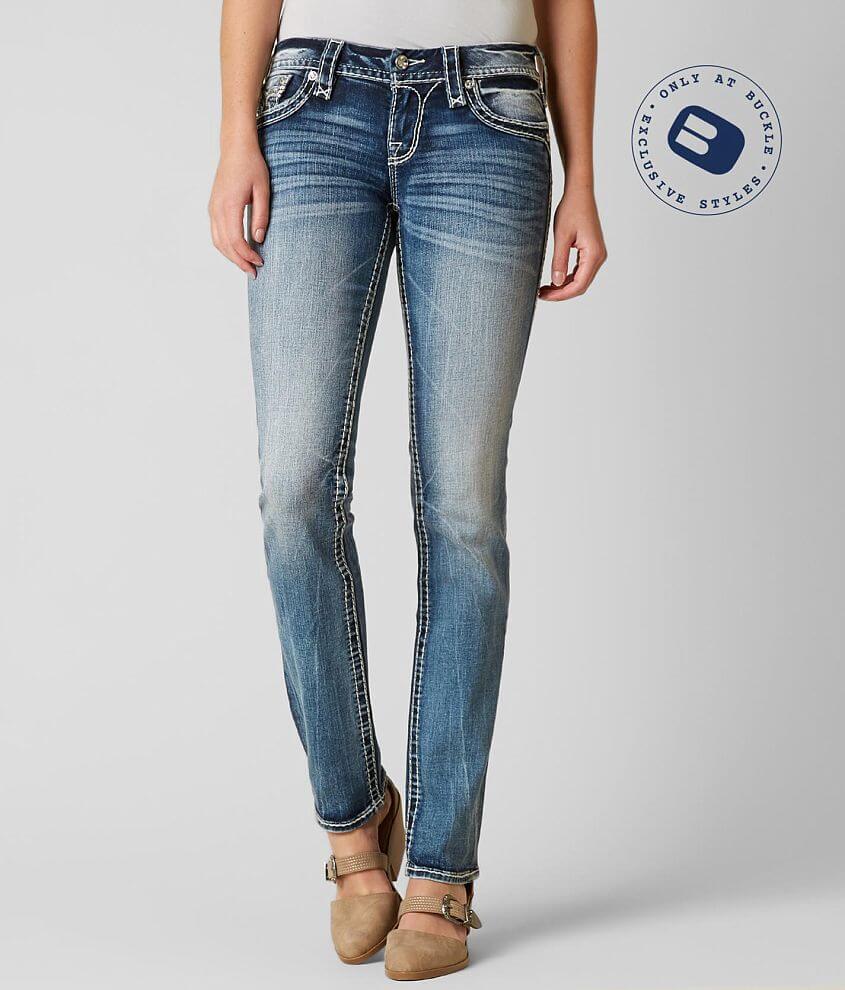 Rock Revival Leni Straight Stretch Jean front view