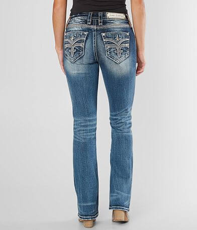 Rock Revival Aliana Easy Mid-Rise Boot Jean BACK