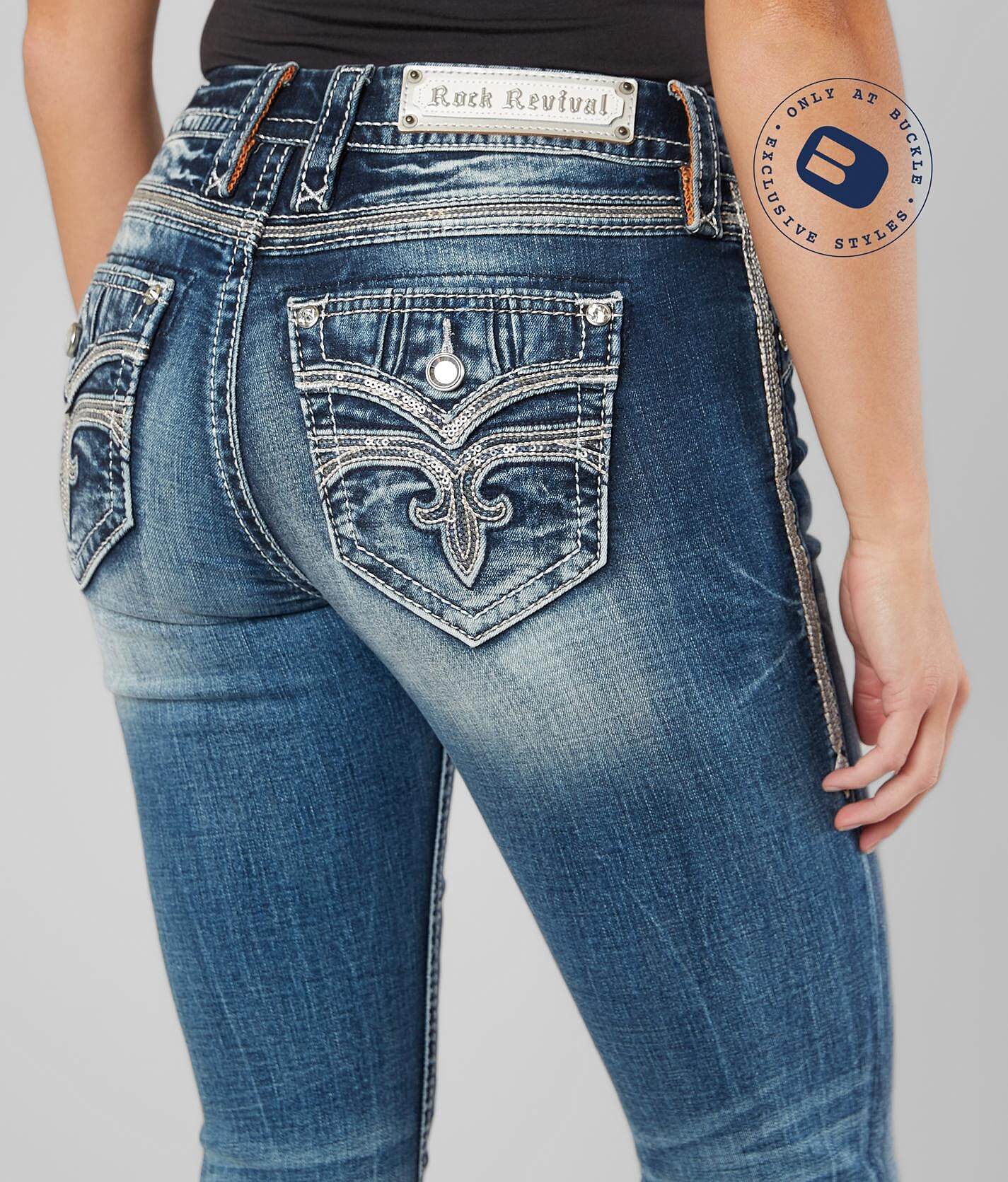 buckle jeans for ladies