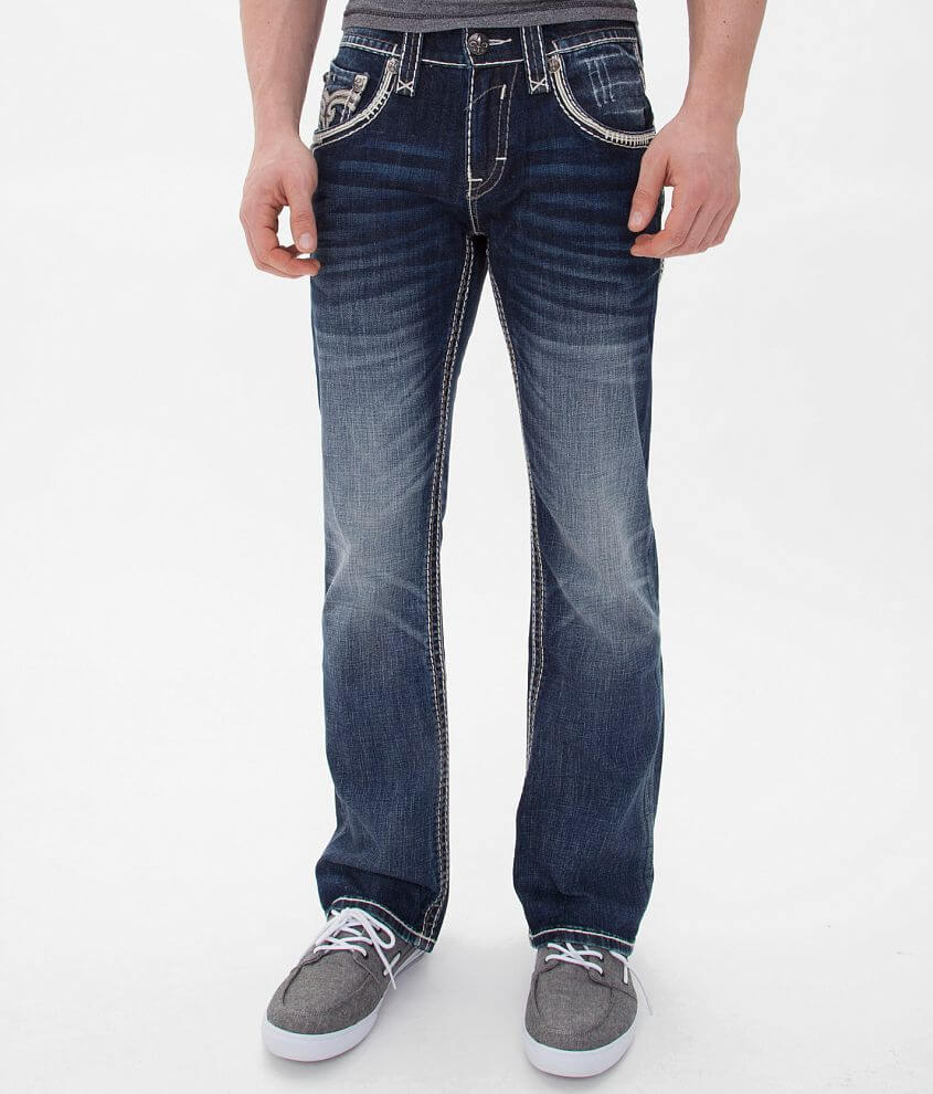 Rock Revival Richie Slim Boot Stretch Jean - Men's Jeans in Richie