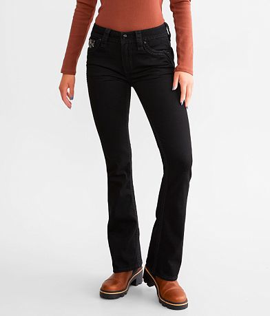 Women's black rock revival hot sale jeans