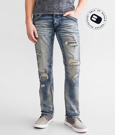 Rock Revival Kelley Slim Taper Stretch Jean - Men's Jeans in