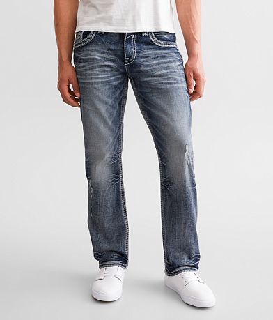 Rock Revival Domingo Relaxed Taper Stretch Jean front view