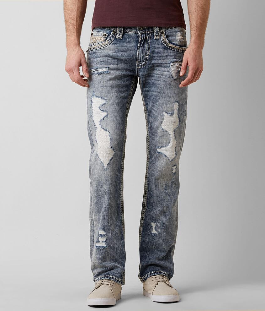 Rock Revival Rune Slim Straight Jean front view