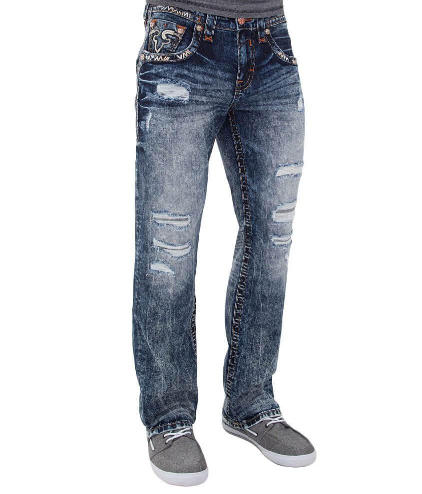 Rock Revival Dashaw Straight Stretch Jean front view