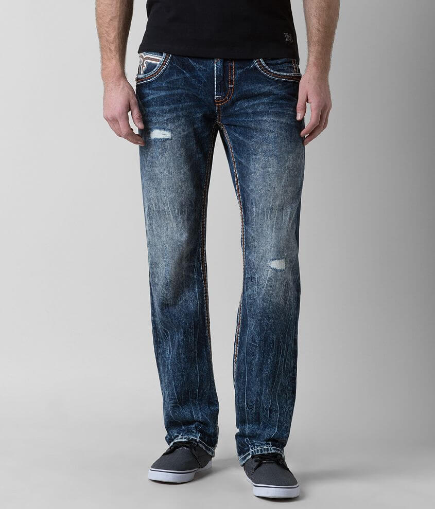 Rock Revival Ecton Straight Jean front view