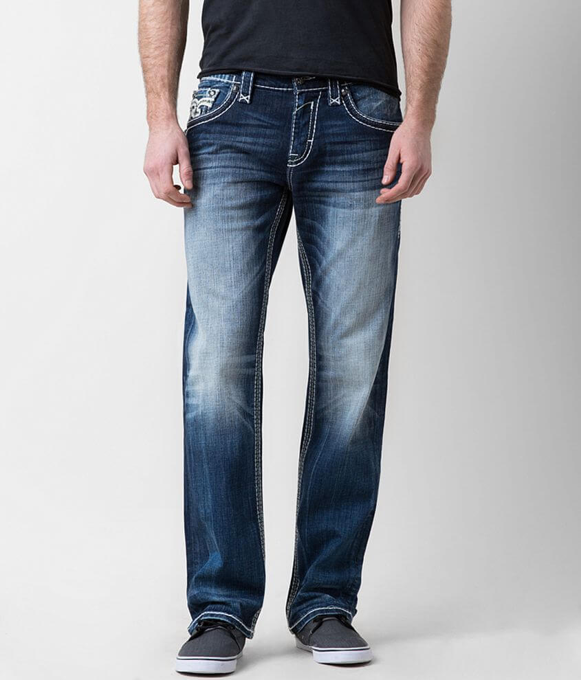 Rock Revival Lowry Straight Stretch Jean front view