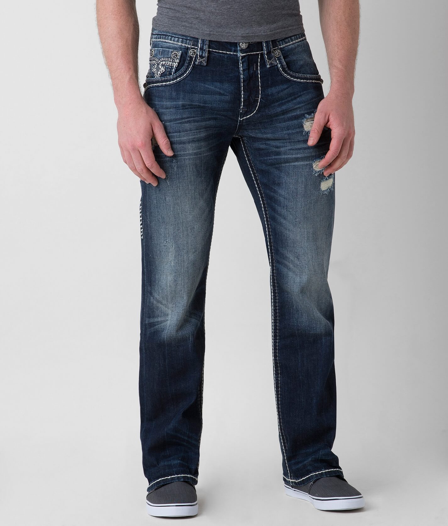 rock revival mikael slim straight jean