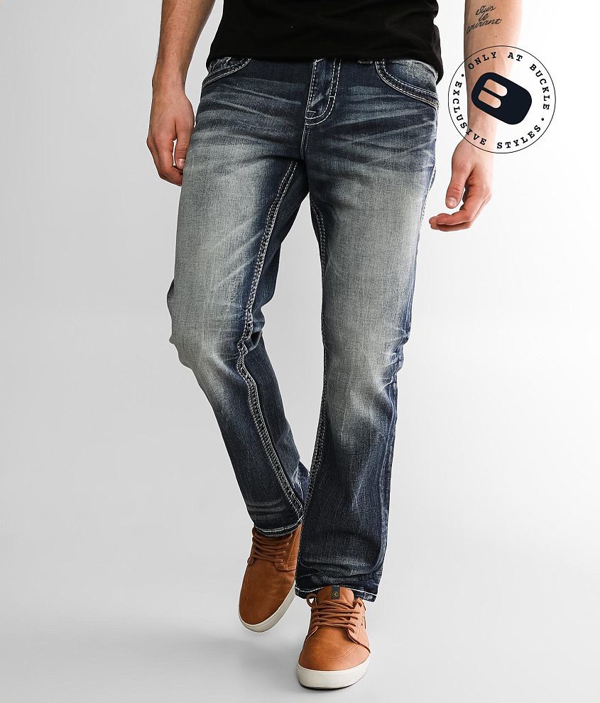 Rock Revival Ander Straight Stretch Jean front view