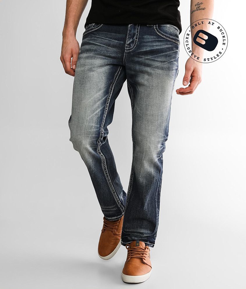 Rock Revival Ander Straight Stretch Jean - Men's Jeans in Ander