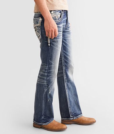 Rock Revival Marcelo Slim Boot Stretch Jean full left side view