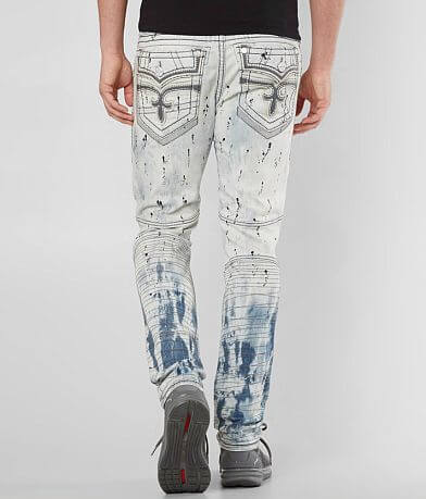 Rock Revival Jack Biker Stretch Jean BACK