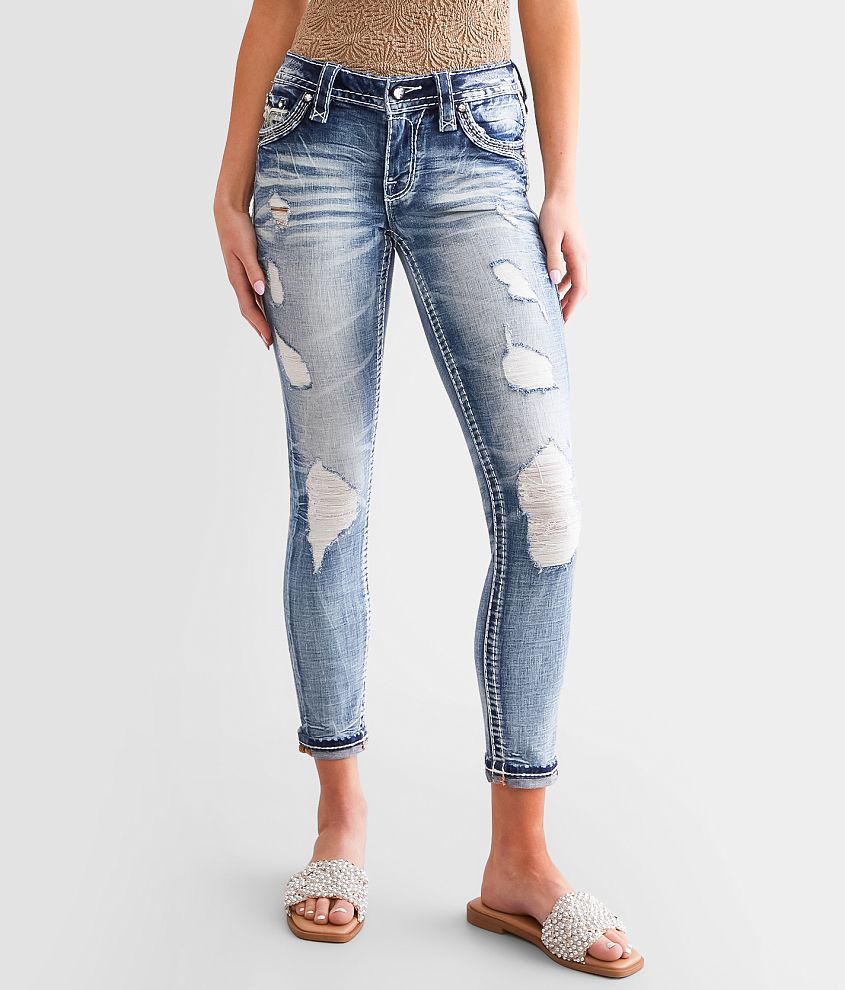Rock Revival Saoirse Low Rise Ankle Skinny Stretch Jean