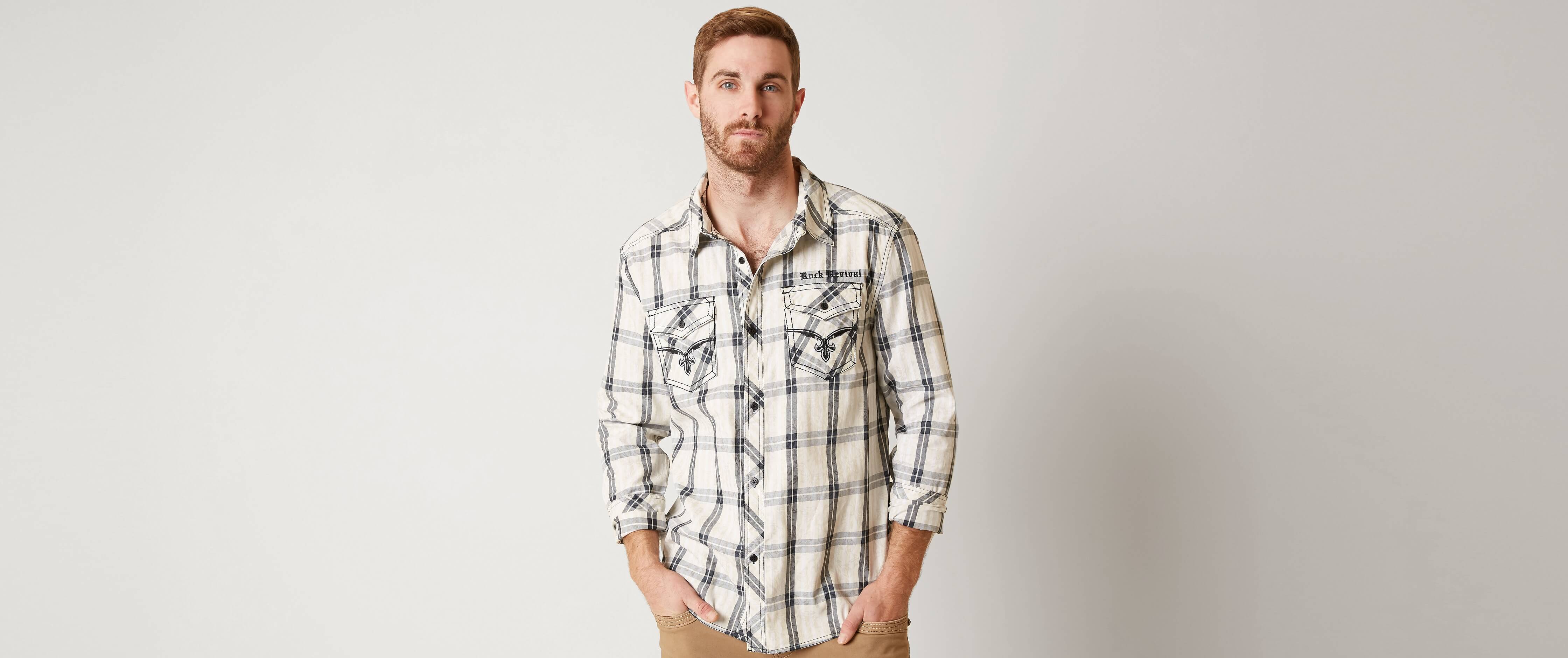 rock revival mens shirts