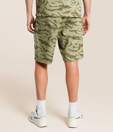 Rock Revival Twill Camo Short back view