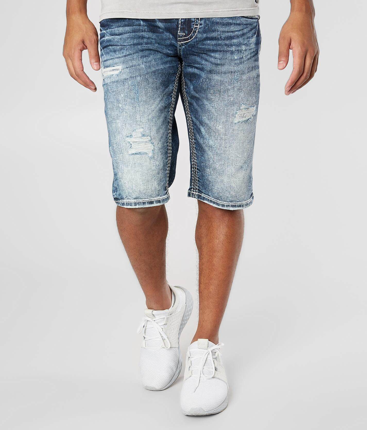 rock revival jean shorts mens