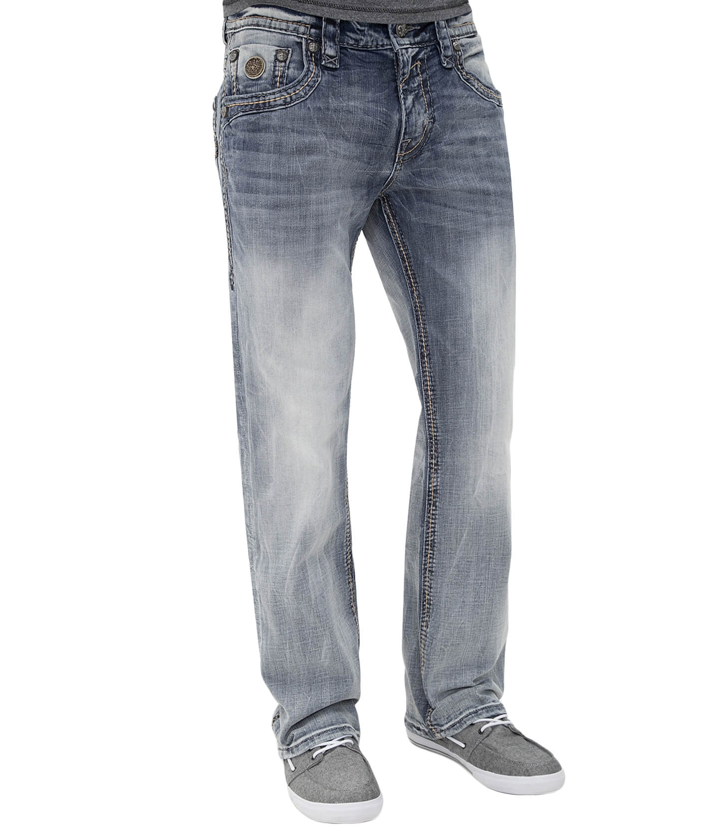 rock revival relaxed straight jean