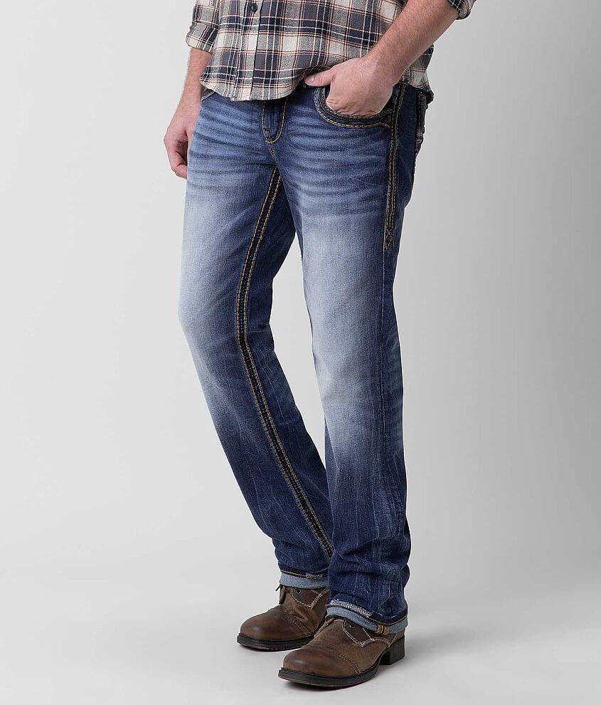Rock Revival Foxe Slim Straight Stretch Jean front view