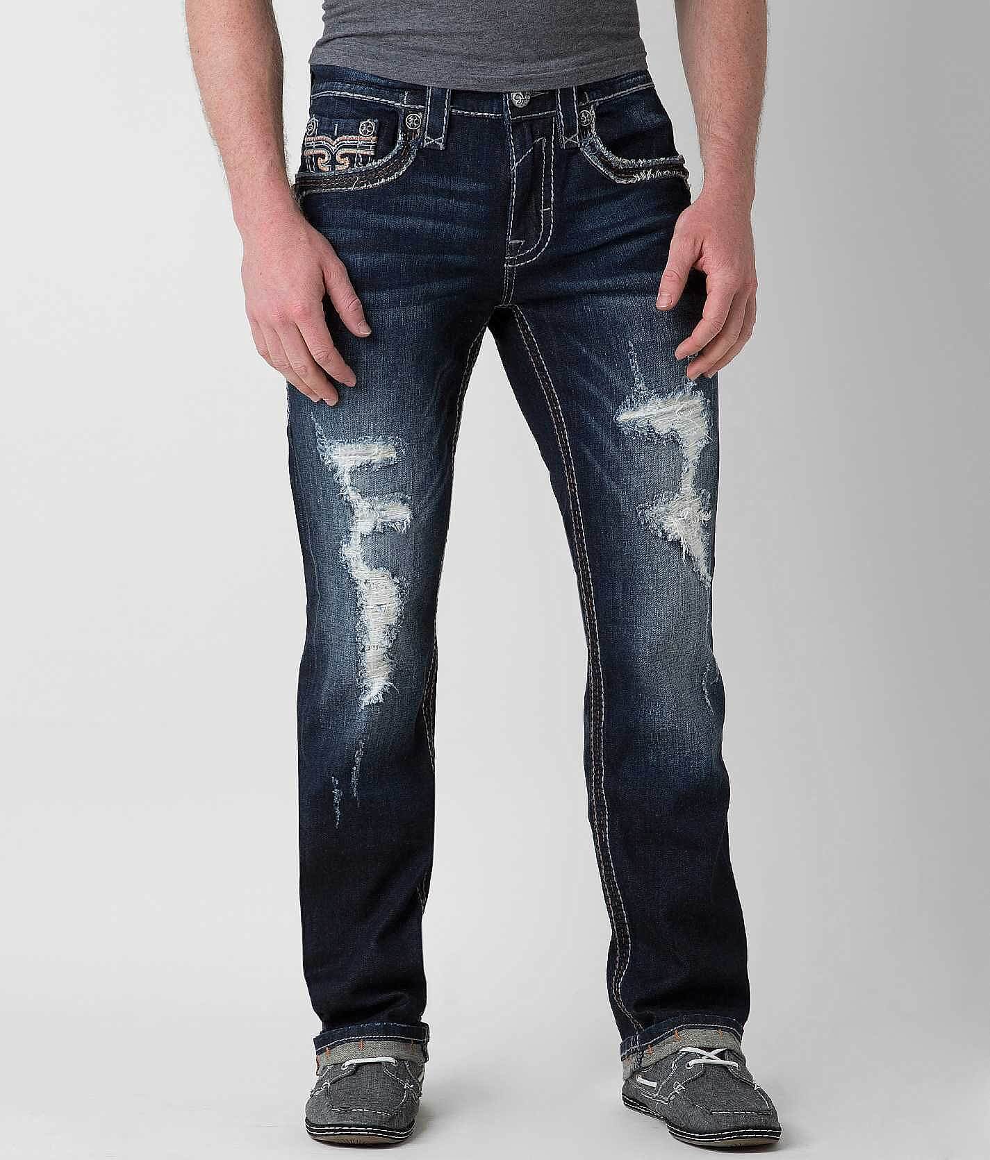 rock revival mens jeans buckle