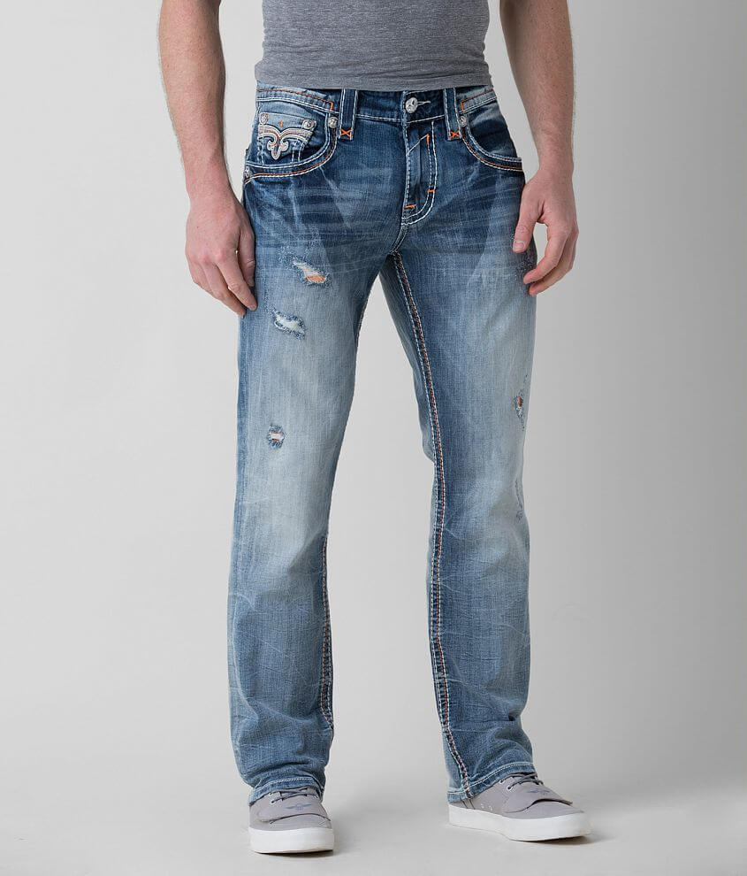 Rock Revival Matloy Relaxed Straight 17 Jean front view