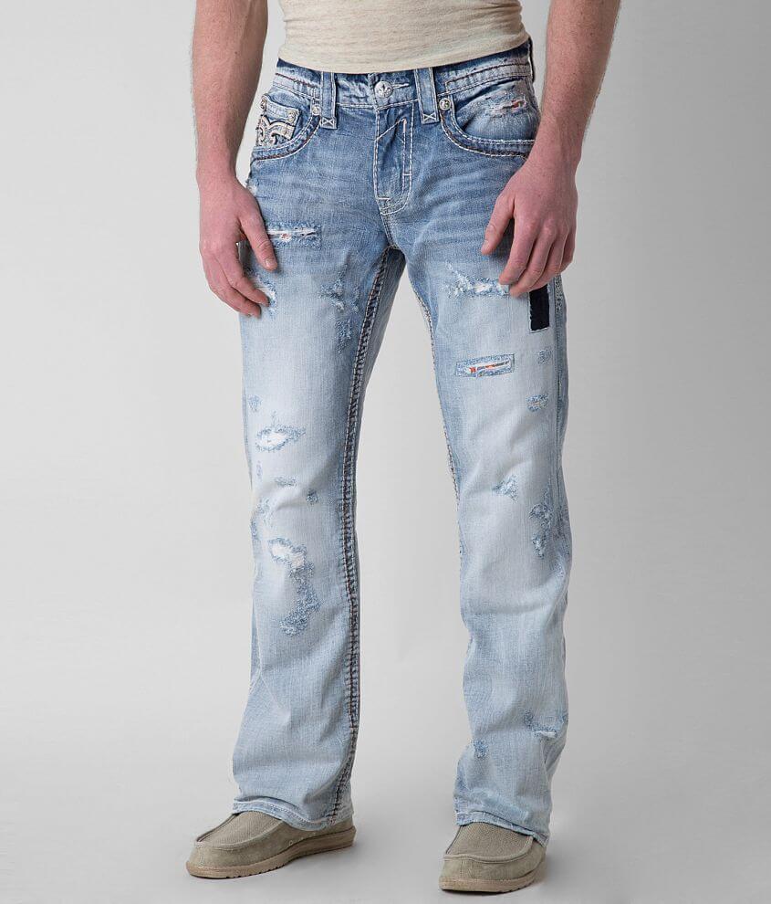 Rock Revival Kraig Relaxed Straight Jean front view