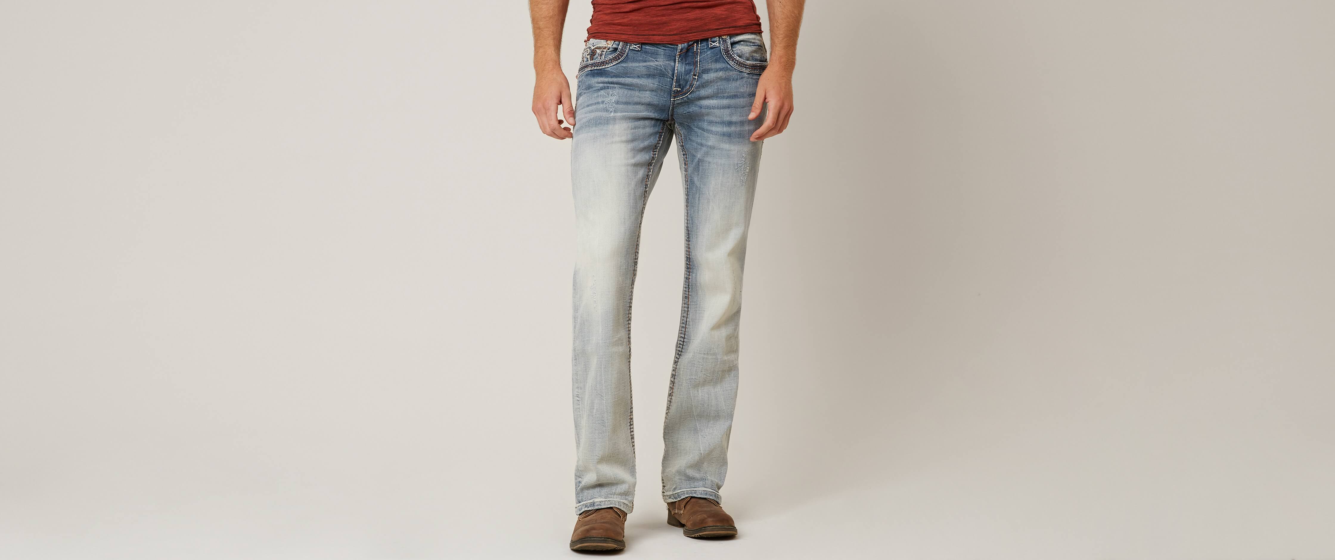 rock revival mens slim fit jeans