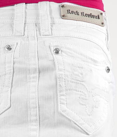 Rock Revival Amy Stretch Mini Skirt BACK_DETAIL