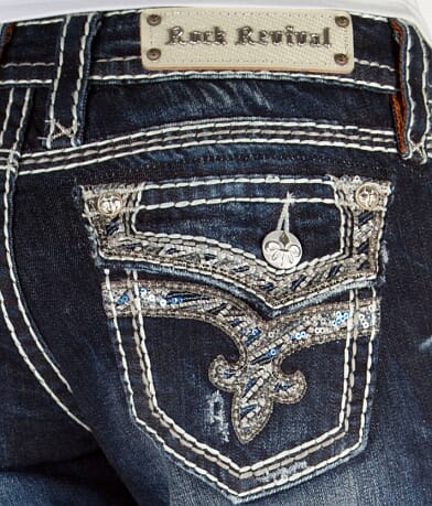 Rock Revival Ginger Easy Boot Stretch Jean BACK_POCKET