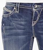Jeans Bootcut Rock Revival Pour Femme - Taille 26x30 - Coupe Regular - Denim Moyen - Occasion Très Bon état