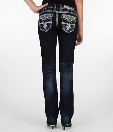 Rock Revival Molly Easy Straight Stretch Jean BACK