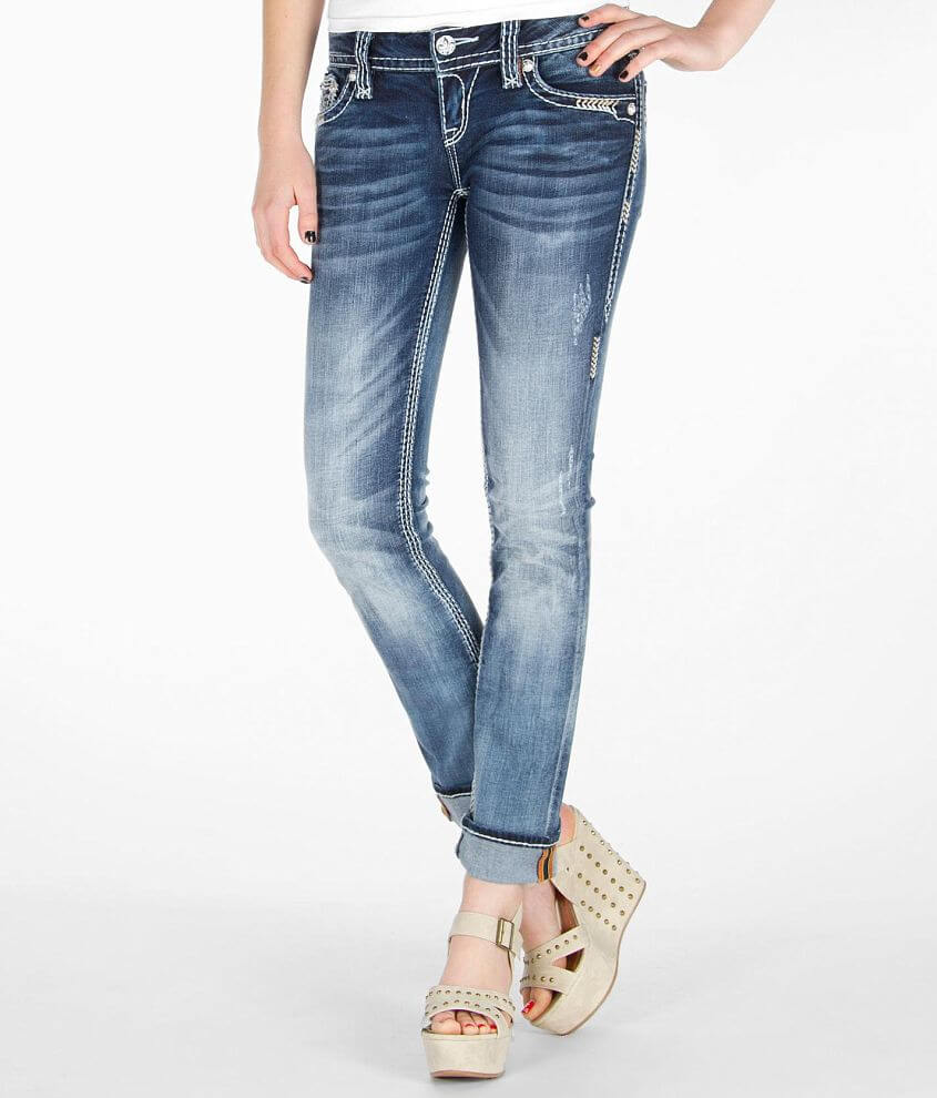 Rock Revival Jacklyn Straight Stretch Jean front view
