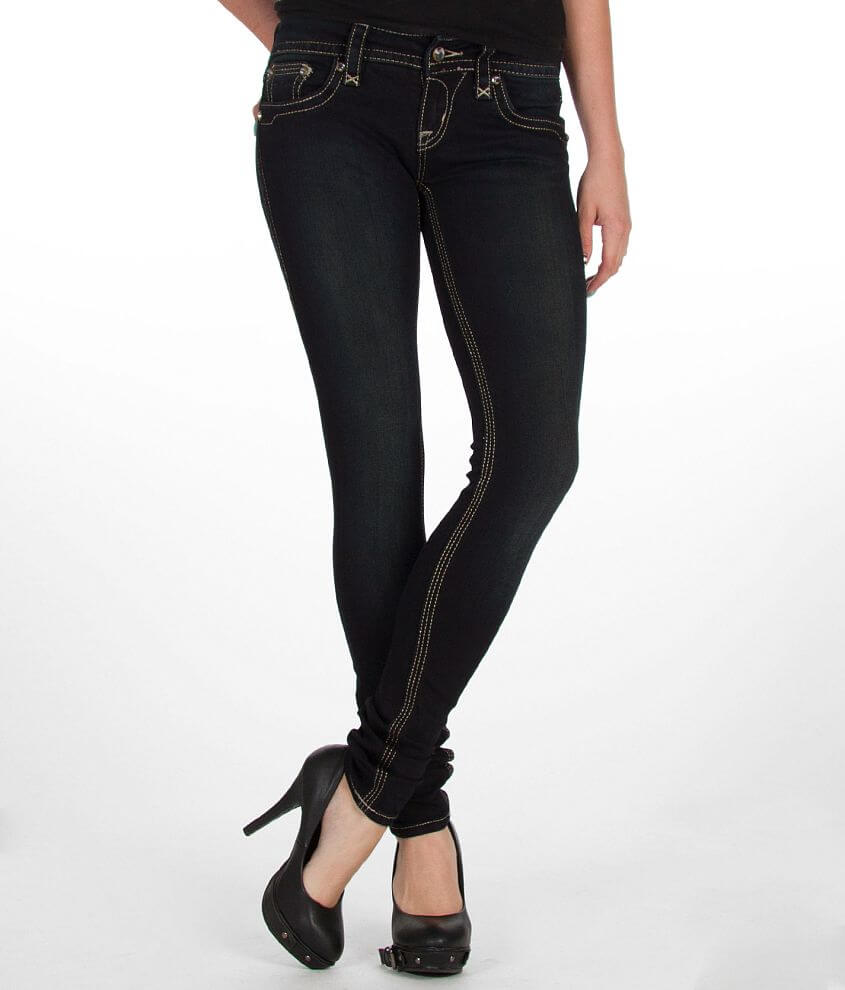 Rock Revival Jacklyn Mid-Rise Stretch Jegging front view