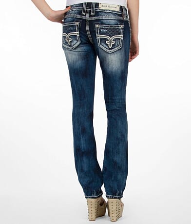 Rock Revival Ali Straight Stretch Jean back view