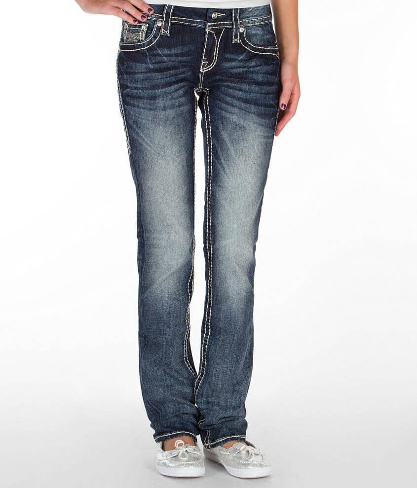 Rock Revival Bluebell Easy Straight Stretch Jean front view