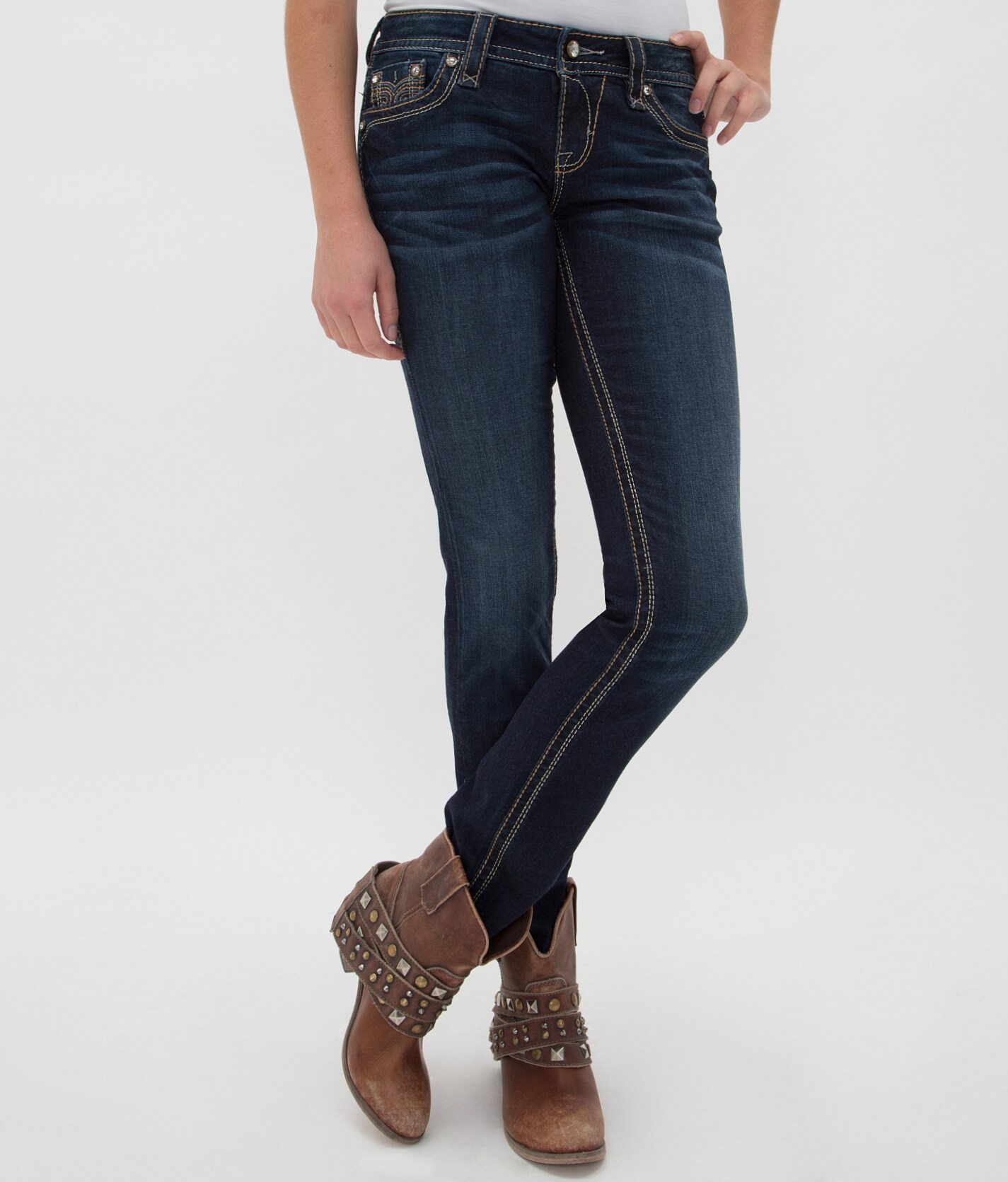 rock revival easy skinny jeans